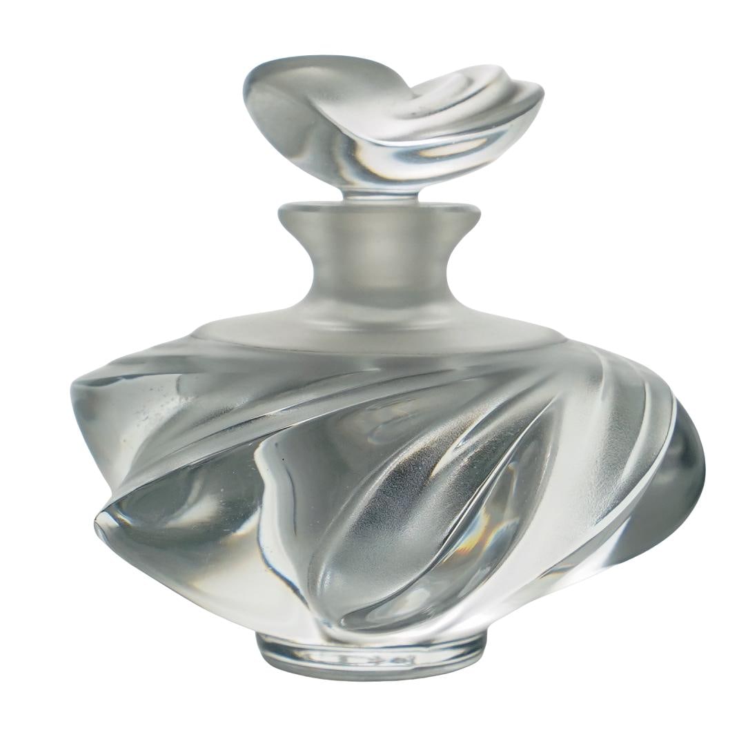 French Lalique Crystal 'Samoa' Perfume Bottle (1 of 5)