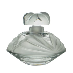 French Lalique Crystal 'Thais' Perfume Bottle