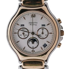 Zenith Academy Moonphase Wrist Watch