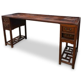 Chinese Huanghuali Wood Desk