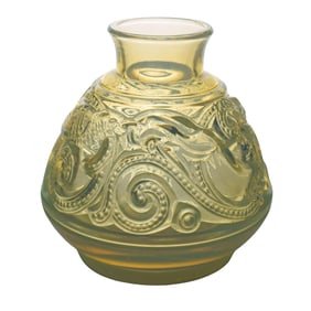 Art Deco Pierre D'Avesn Opalescent Glass Vase