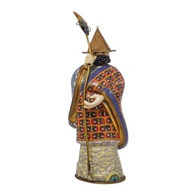 Chinese Cloisonne Li Tieguai Figurine