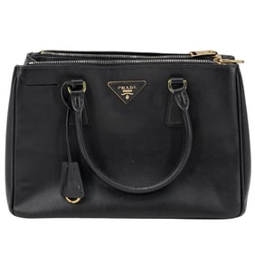 Vintage Prada Galleria Saffiano Black Leather bag