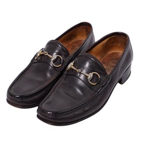 Gucci Brown Horse-bit Loafers