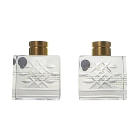 Pair of Waterford "Lismore" Crystal Candlesticks