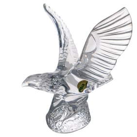 Waterford Crystal "Eagle" Figurine Sculpture