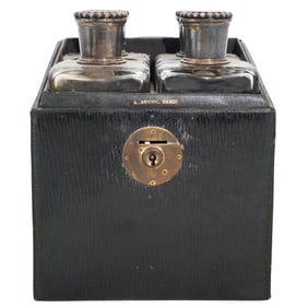 Antique French A. Aucoc Travel Dressing box