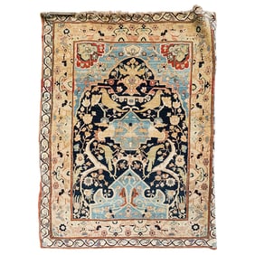 Persian Style Wool Rug Tapestry