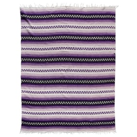 Native American Tribal Style Wool Blend Blanket