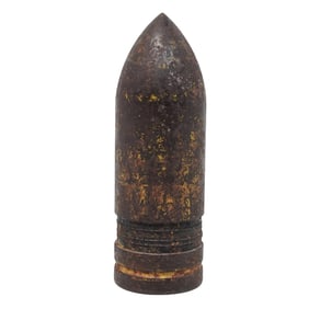 Fired WW2 Tank Round