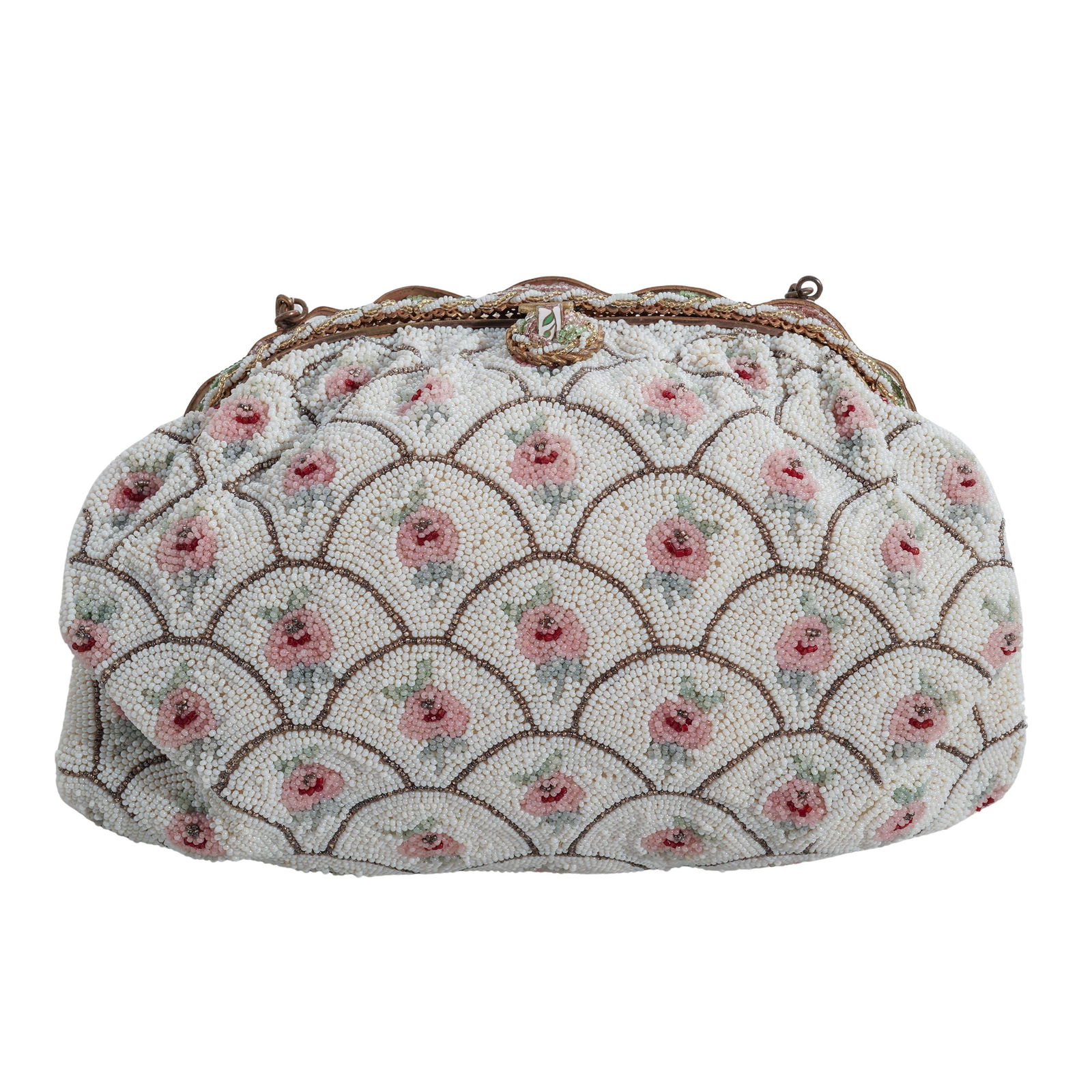 Michel Swiss Beaded Rose Purse (1 of 7)