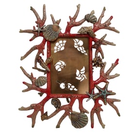 Jay Strongwater 'Grotto Coral Reef' Embellished Photo Frame