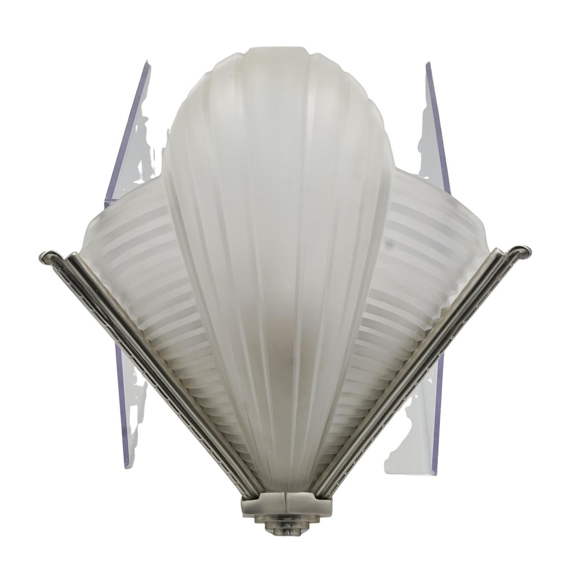 Art Deco Illuminated Glass Sconce (1 of 7)