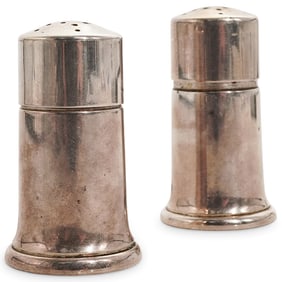 (2 Pc) Tiffany & Co. Sterling Silver Salt / Pepper Shakers Set