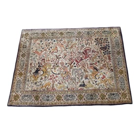 Persian Wool Hunting Rug