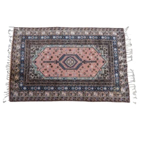 Middle Eastern Handwoven Wool Rug