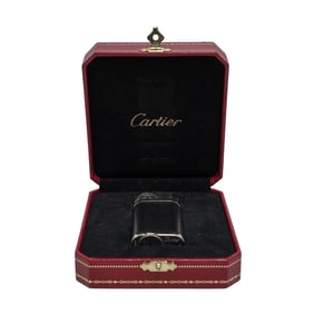 Vintage Cartier Leather Lighter w/ Box