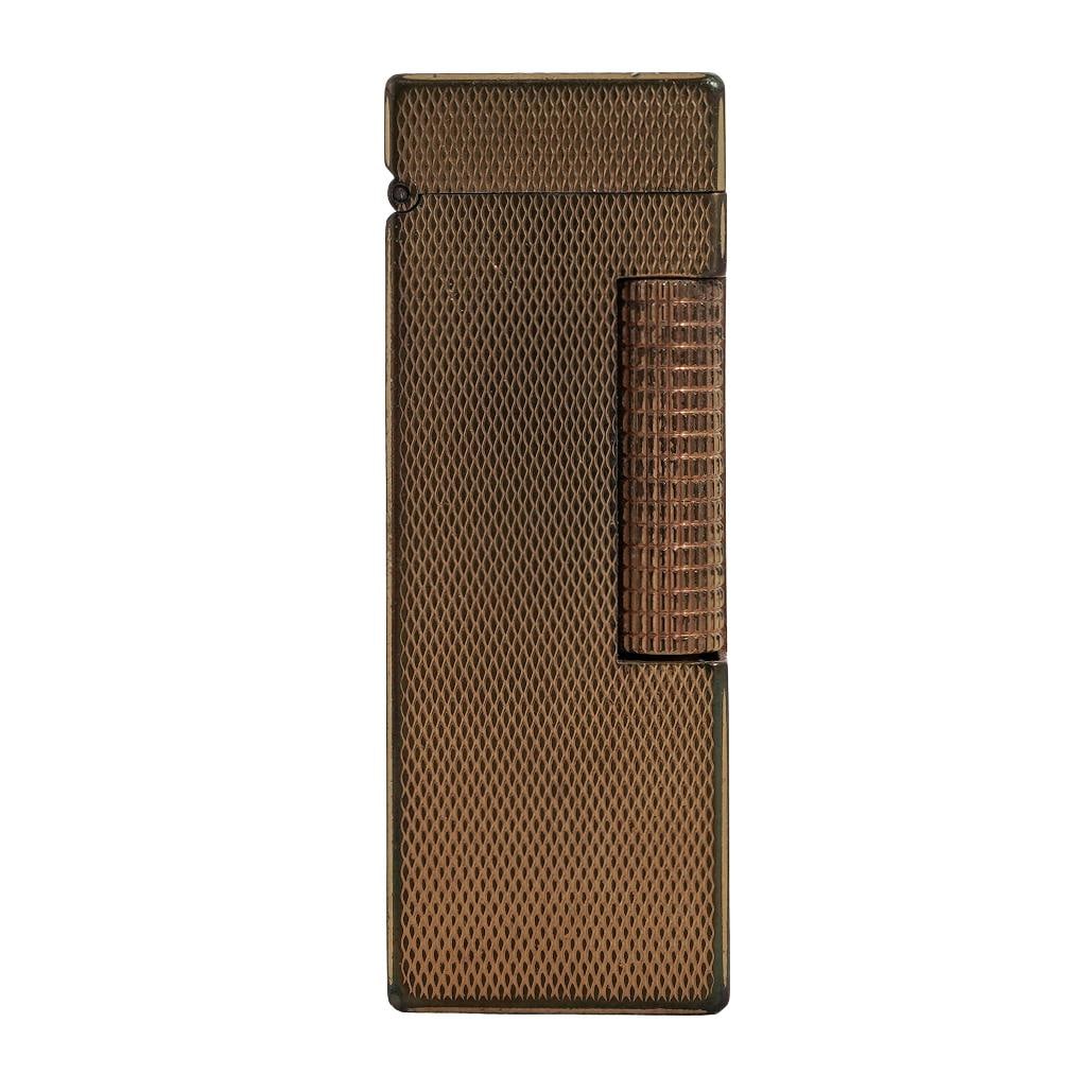 Vintage Dunhill Rollagas Gold Plated Lighter W/ Slip Case (1 of 5)