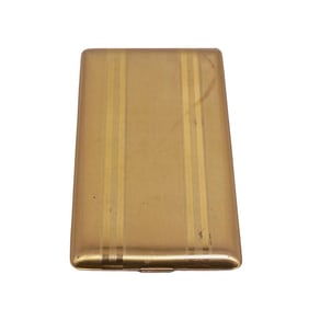 Vintage Gold-Plated Elgin Co. Cigarette Case