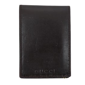 Gucci Leather Bound Notepad w/ Pen