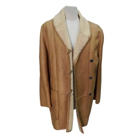 Vintage Hermes Sport Agneau Shearling Jacket