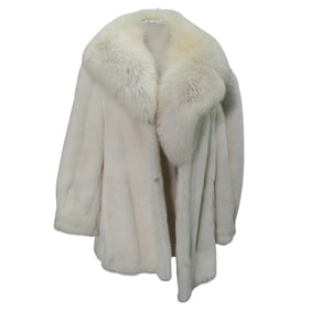 Vintage Adolph Schuman for Lilli Ann Faux Fur Coat