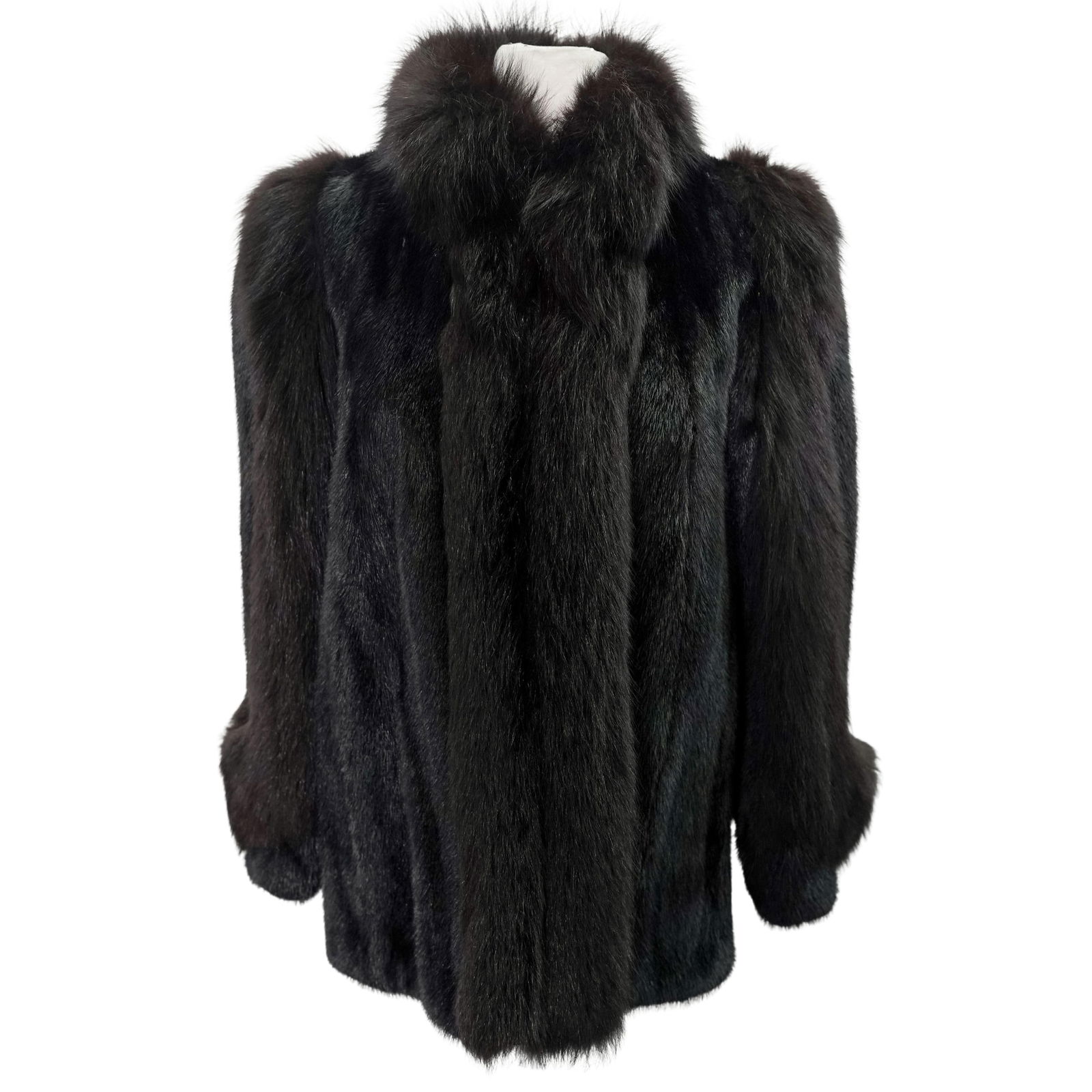 Lazare's Furs of Windsor Dark Brown Fur Coat (1 of 5)