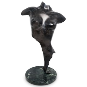 Sig De Tonancour (20th century, American) Female Bronze Torso