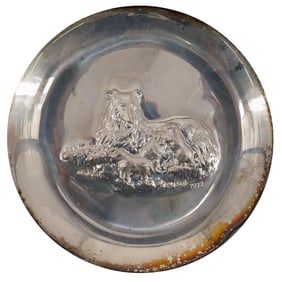 Lincoln Mint 1972 Mother's Day Sterling Plate