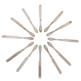 (12 pcs) Gale Jr & Co. Sterling Flatware Knives