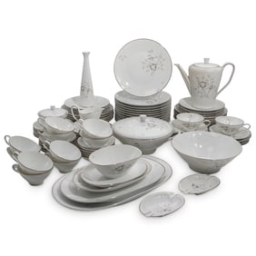 (95 Pc) Rosenthal Porcelain "Bettina 3436" Dinnerware Set