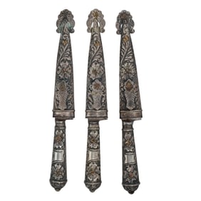 (3 pc) Argentinian Alpaca Daggers and Sheaths