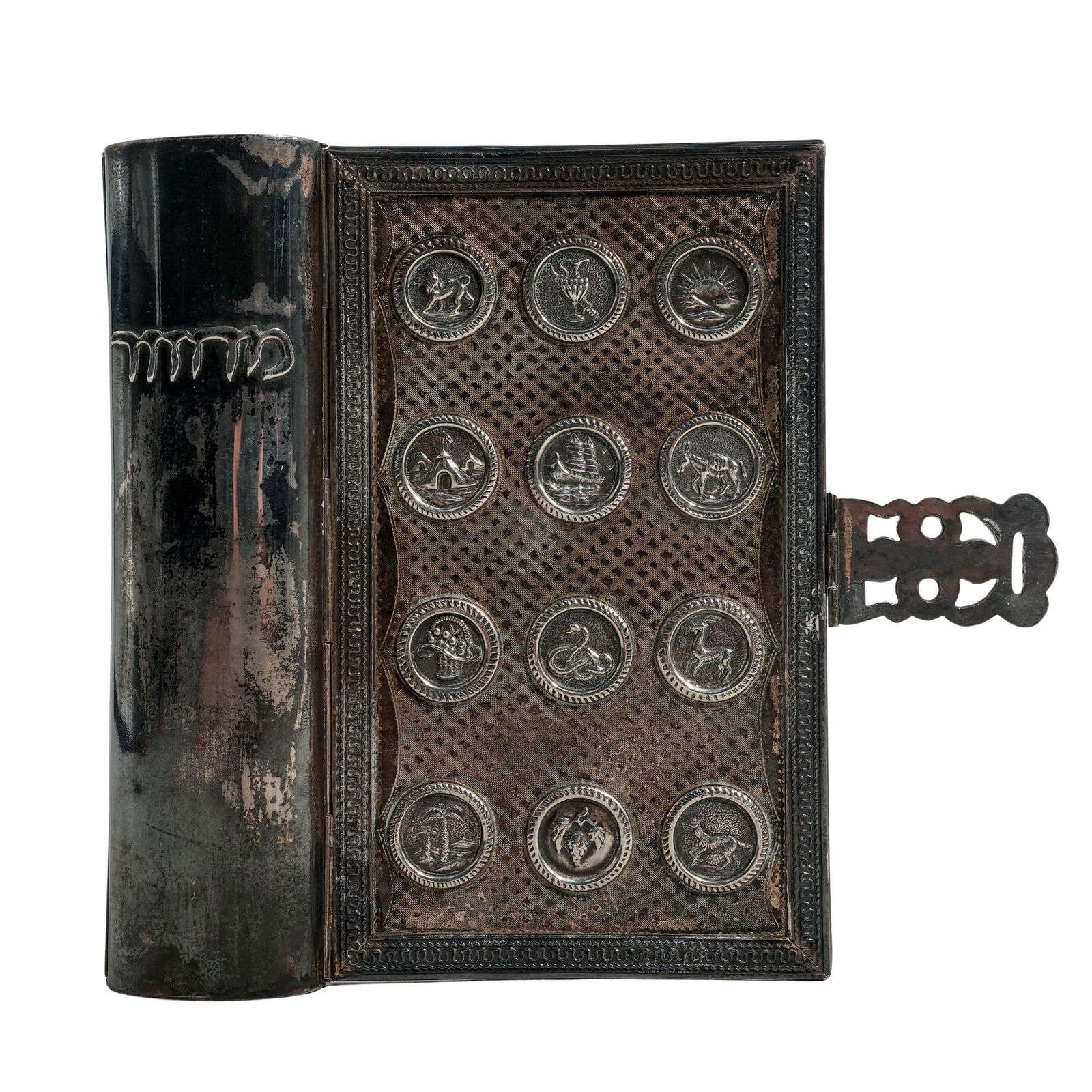 88 Silver Bound Azhkenaz Judaic Prayer Book (1 of 7)