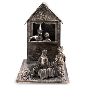 Koninklijke Begeer Silver Puppet Show Figurine