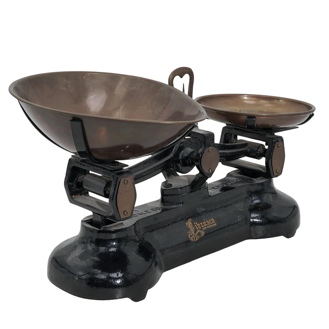 English Libra Scale Co. "Librasco" Scale & Brass Cups (1 of 8)