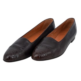 Vintage Ralph Lauren Italian Leather Kitten Heels