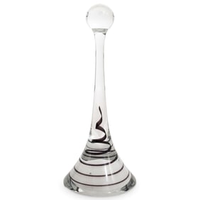 Rosenthal Art Glass Sommerso Spiral Sculpture
