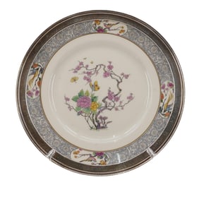 Lenox "Ming" Pattern Charger w/ Sterling Rim