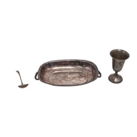 (3pc) Sterling & Silver Housewares