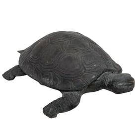 Patinated Brass Turtle