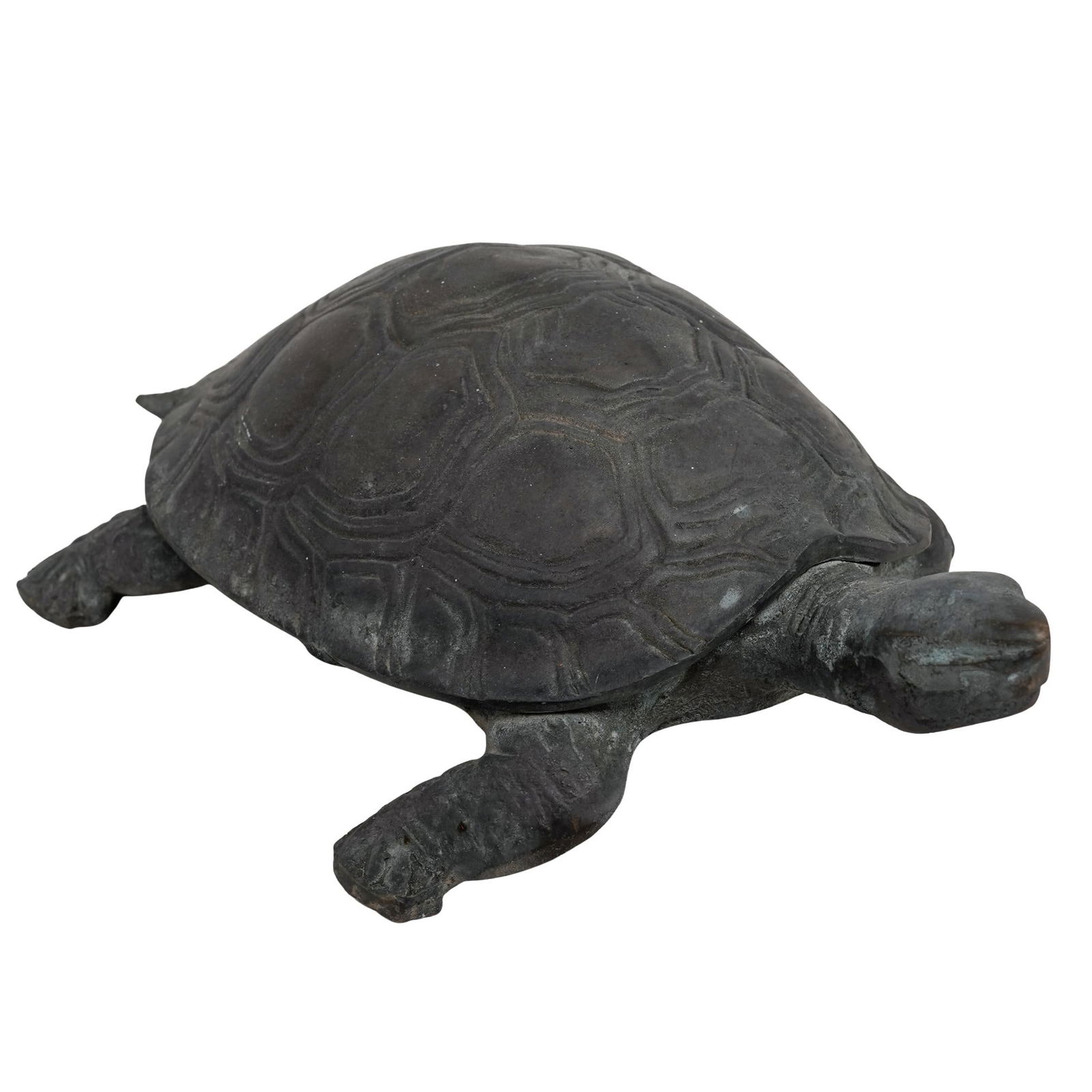 Patinated Brass Turtle (1 of 6)
