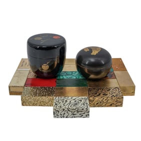 (20 Pc) Group Of Oriental Lidded Boxes