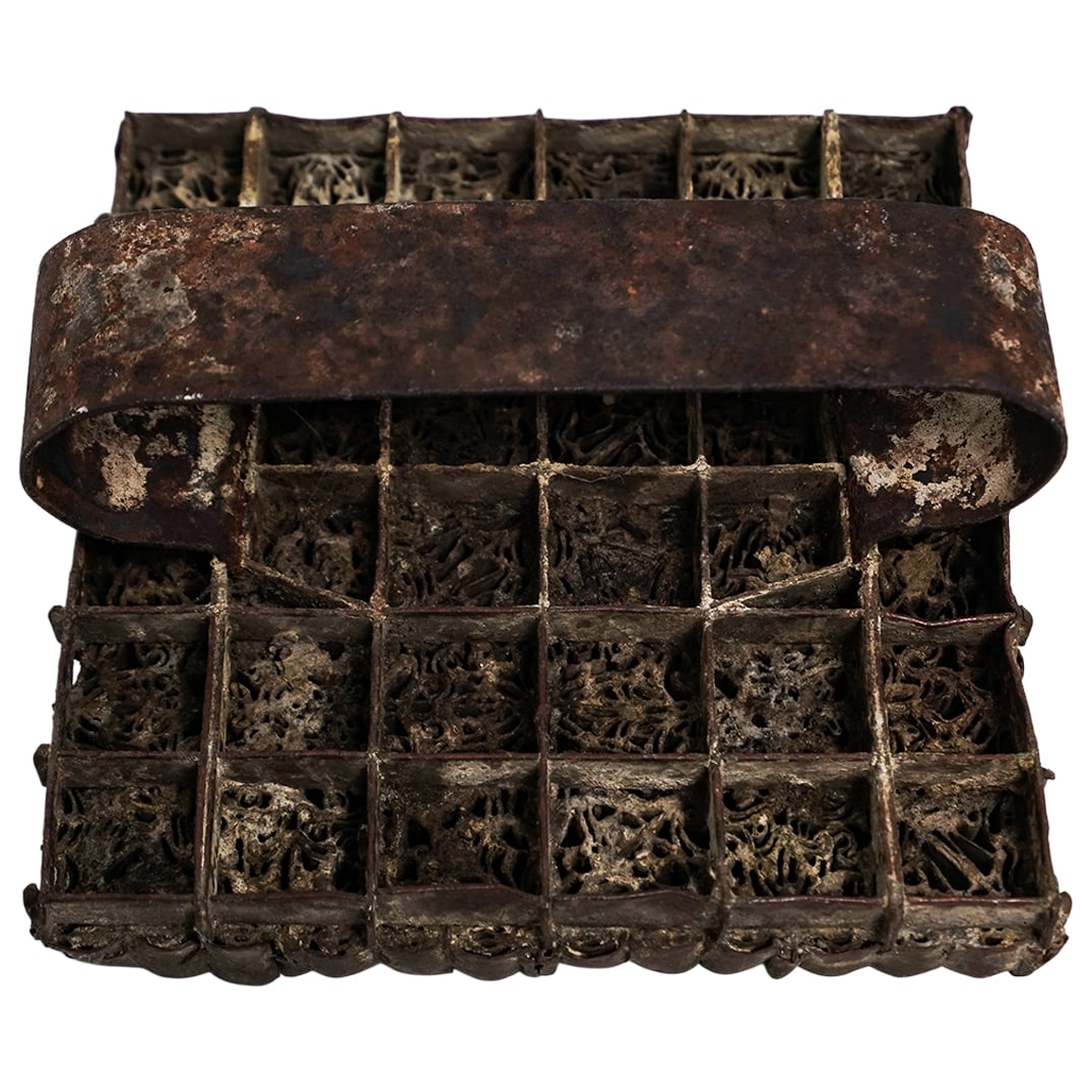 Antique Ink Printing Stamp Block (1 of 6)