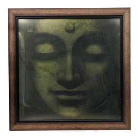 Z Gallerie Style Buddha Metallic Art