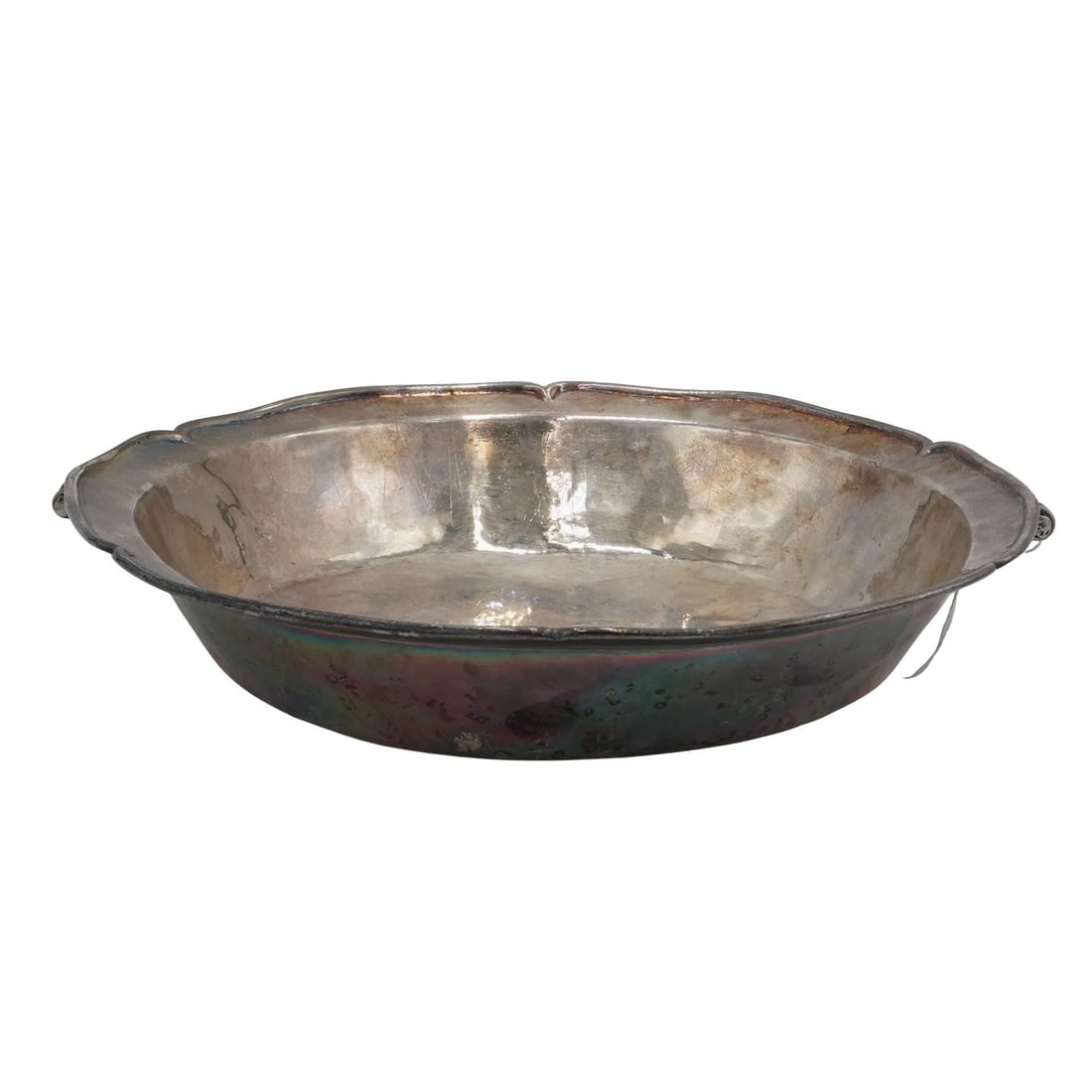 Spanish Colonial Silver Shallow Bowl (1 of 7)