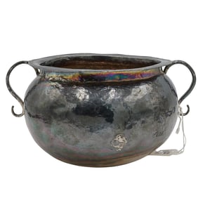 Spanish Colonial Silver Handled Bowl