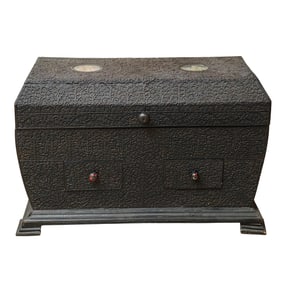 Anglo Indian Hardwood Wedding Chest