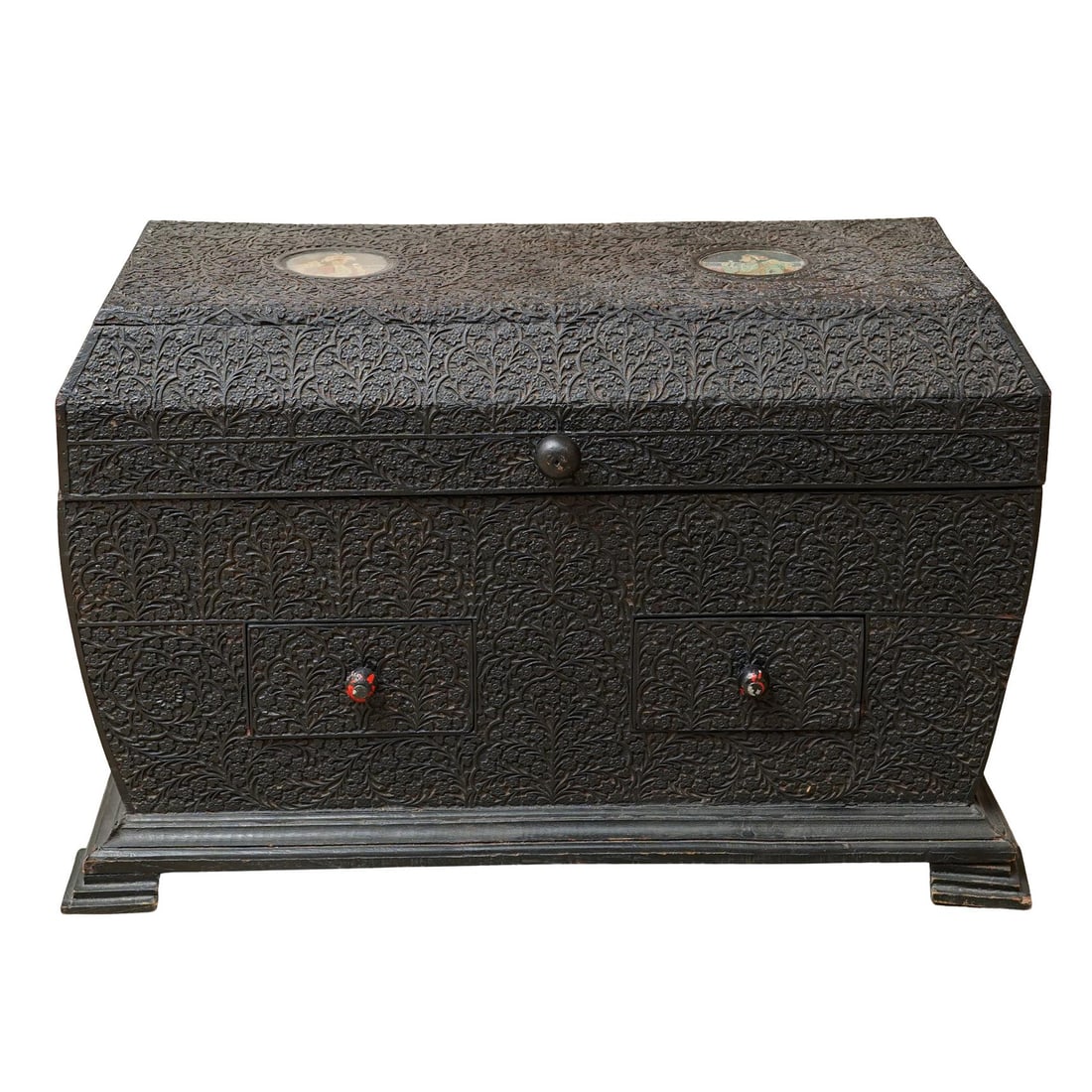 Anglo Indian Hardwood Wedding Chest (1 of 11)