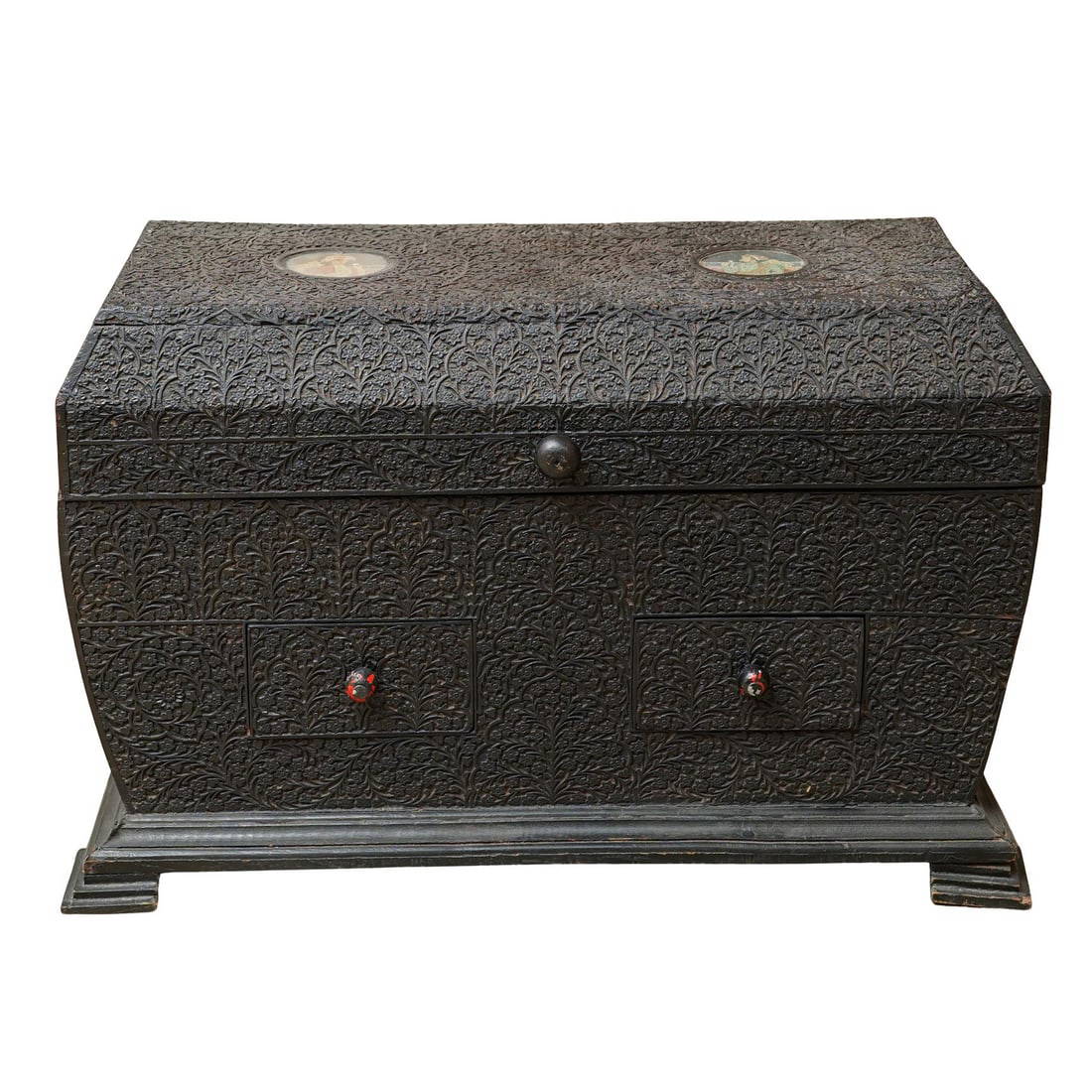 Anglo Indian Hardwood Wedding Chest