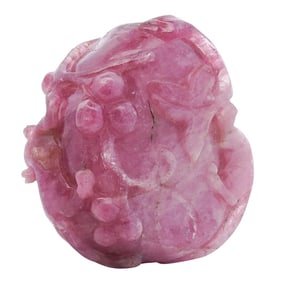 Chinese Pink Tourmaline Snuff Bottle